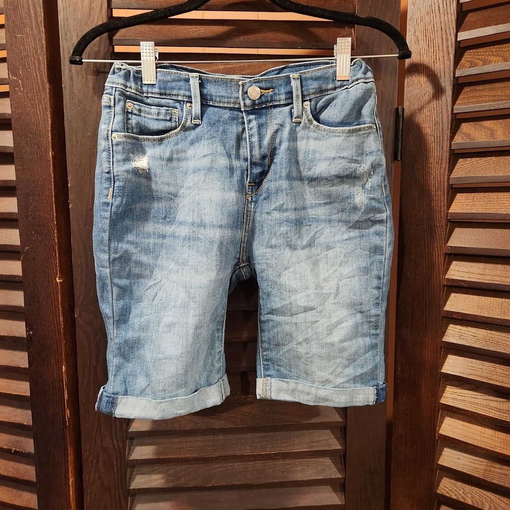 Levi's Classic Blue Jean Shorts